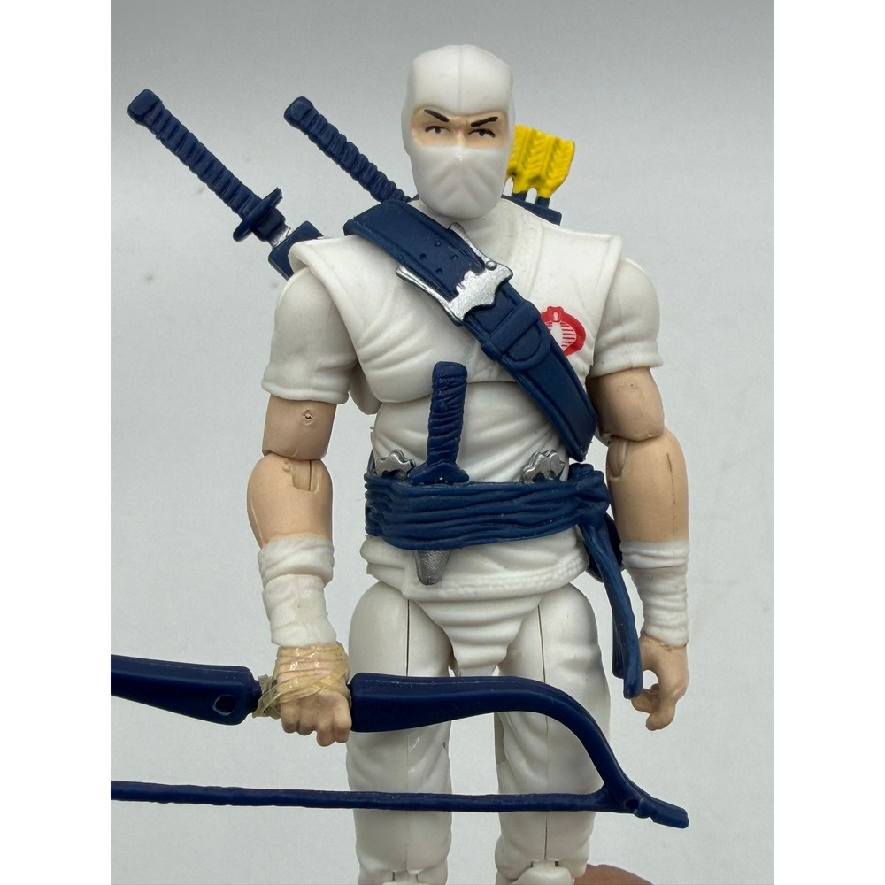 2008 G.I. Joe 25th Anniversary Storm Shadow v21 Blue Straps Comic Pack 3.75" - Picture 14 of 15